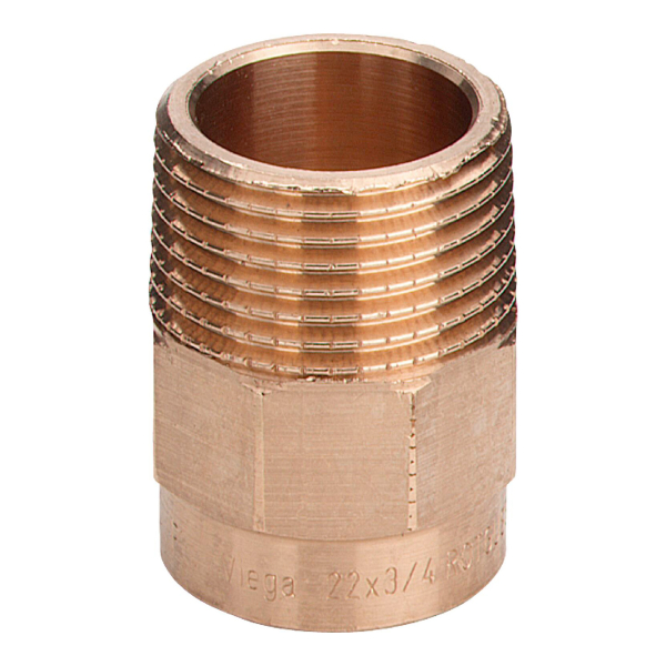 Adaptor bronz, interior-exterior, 22 mm x 1/2", 94243G