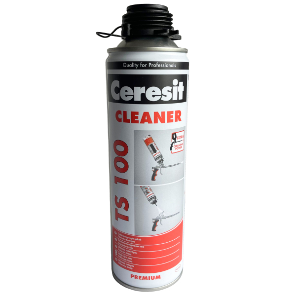 Agent de curatare spuma poliuretanica neintarita, Ceresit TS 100 Premium Cleaner, 500 ml