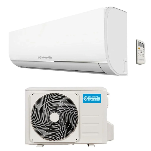Aparat aer conditionat Olimpia Nexya S4 E, 18000 BTU, A++/A+, Wi-Fi, inverter, dezumidificare, R32, functie incalzire, ventilatie, filtru aer, mod Auto, mod Turbo, afisaj LED, timer, auto-curatare, Follow me, alb