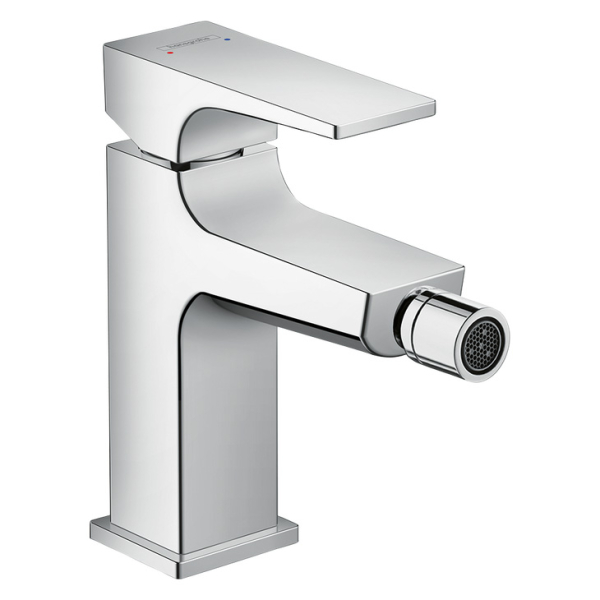 Baterie baie pentru bideu Hansgrohe Metropol 32520000, monocomanda, finisaj cromat