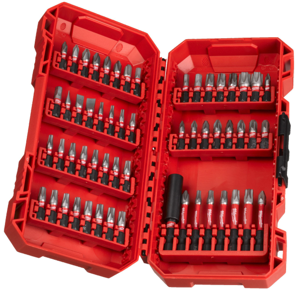 Biti pentru insurubare de impact, Milwaukee Shockwave Impact Duty, 4932492006, 56 piese
