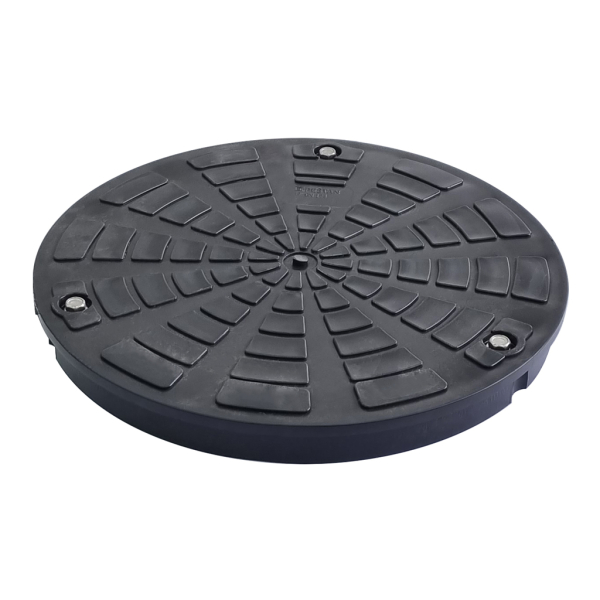 Capac PP, Pestan 10204560, negru, necarosabil A15, D 315 mm