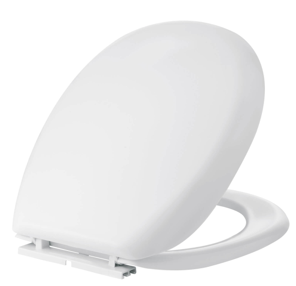 Capac WC din polipropilena, Eurociere K2 Evo 1109, alb, inchidere standard