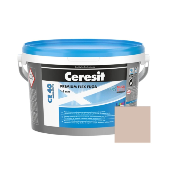 Chit de rosturi gresie si faianta Ceresit CE 40, bahama bej, interior / exterior, 2 kg