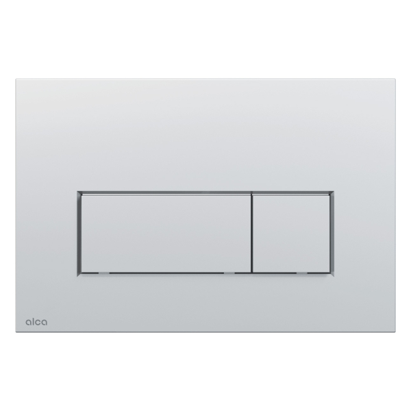 Clapeta actionare rezervor WC incastrat, Alca Thin M572, cromat mat