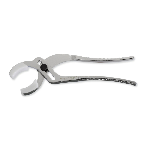 Cleste armaturi cromate, Rothenberger Sanigrip PL 70416, 4 trepte de reglare, diametru maxim 62 mm