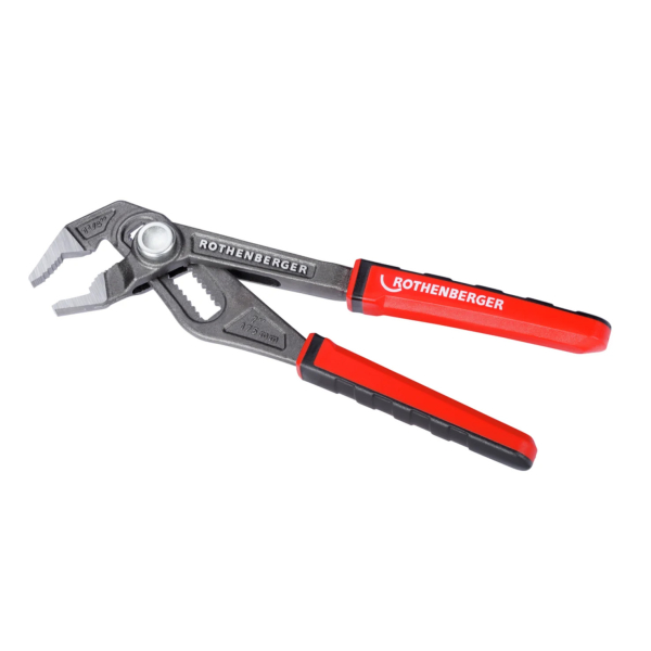 Cleste papagal, Rothenberger Rogrip F7 2K 1000002702, cu buton quick-release, 18 trepte de reglare, diametru maxim 43 mm