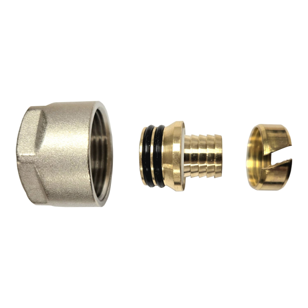 Conexiune Assens, pentru incalzire in pardoseala cu agent termic, alama, 17 x 2 mm, 3/4"