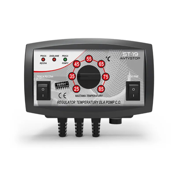 Controler Tech EU-19, pentru pompa circulatie AT, cu functie antistop