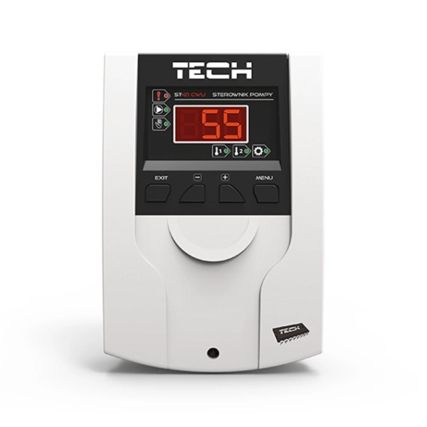 Controler Tech EU-21 Puffer, pentru pompa circulatie puffer, cu 2 senzori, 230 V
