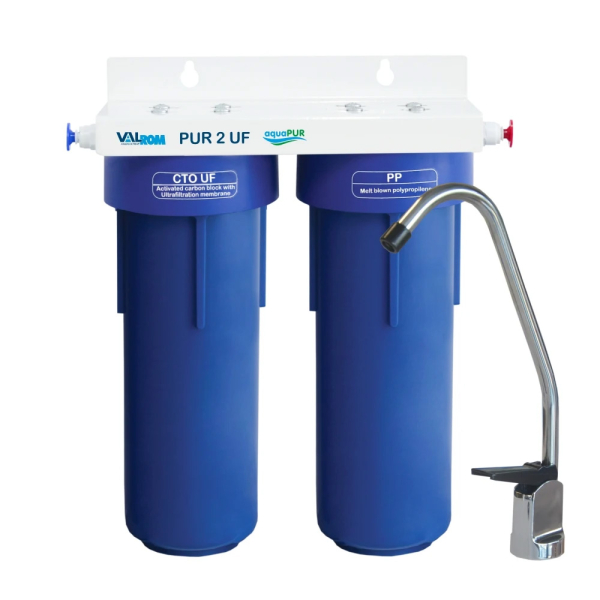 Filtru apa potabila, cu ultrafiltrare, PUR 2 UF AquaPur 10", cu robinet