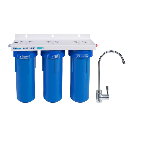 Filtru apa potabila, cu ultrafiltrare, PUR 3 UF AquaPur, 10"
