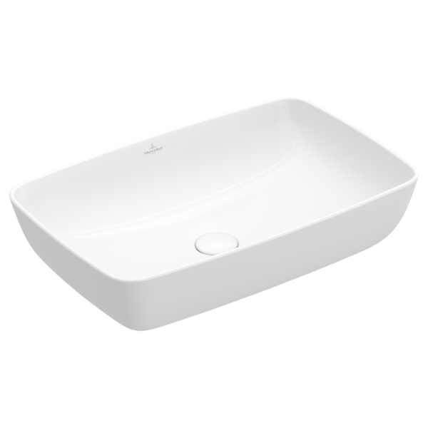 Lavoar baie, Villeroy & Boch Artis 41725801, montaj pe blat, alb, dreptunghiular, 58 cm