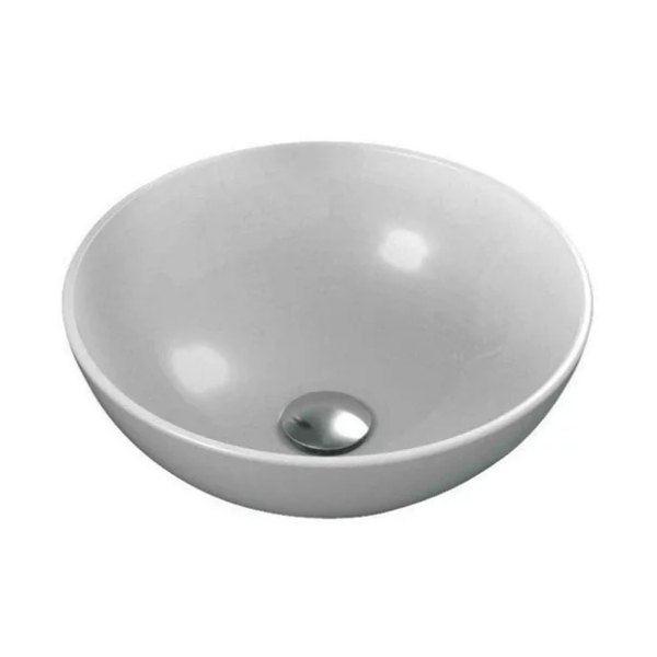 Lavoar baie, Ideal Standard Strada O K079501, montaj pe blat, alb, rotund, 41 cm