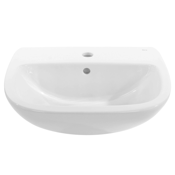 Lavoar suspendat baie, Roca Adele A325196000, alb, rotunjit, 50 cm