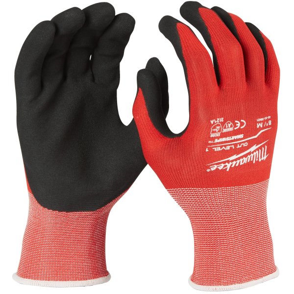 Manusi antitaiere, Milwaukee 4932479712, din fibre sintetice, marimea 7