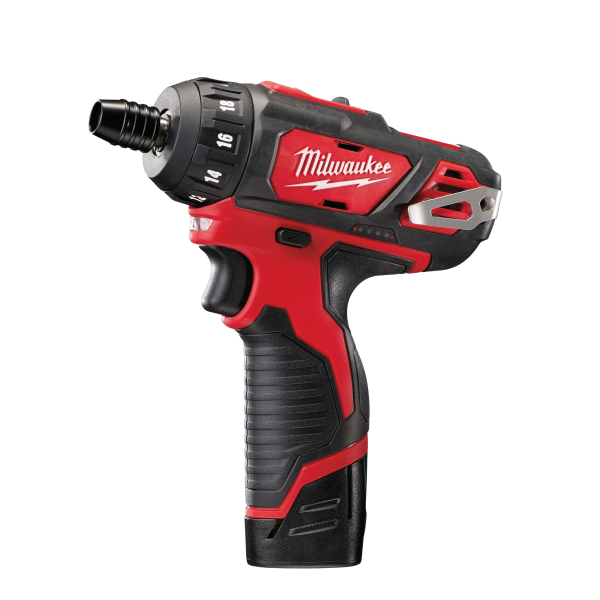 Masina de insurubat, cu 1 acumulator, 12 V, 2 Ah, Milwaukee M12, 1500 rpm, mandrina hexagon 1/4
