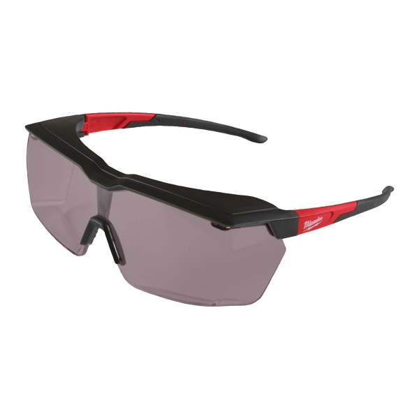 Ochelari de protectie Milwaukee OTG 4932493440, policarbonat, anti-zgariere, fumuriu