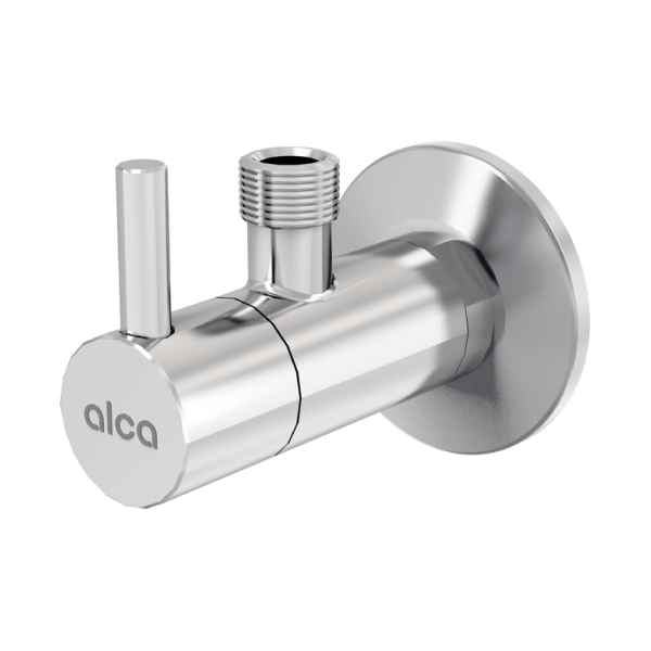 Robinet coltar Alca ARV001, cartus ceramic, alama, filet exterior, 1/2" x 3/8", cromat