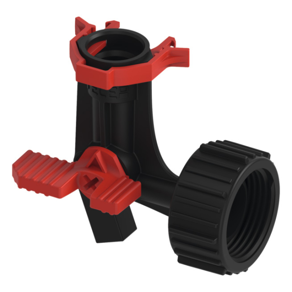 Robinet inchidere pentru rezervor incastrat, cu 3 cai, Tece 9820492