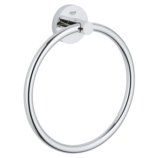 Suport prosop baie Grohe Essentials 40365001, tip inel, D - 18 cm