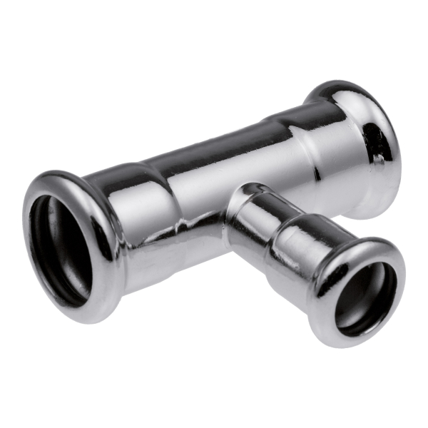 Teu redus presare otel, D 108 x 88.9 x 108 mm, Kan-therm 1509