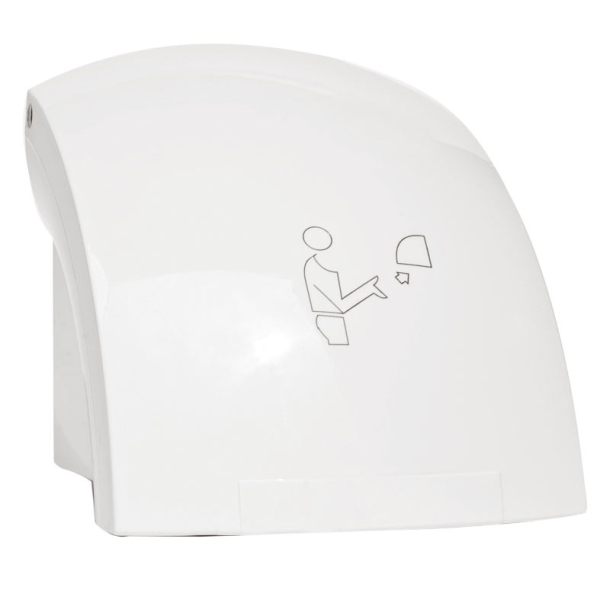 Uscator maini, Ferro 69091.1, plastic, alb, senzor miscare, 1500 W