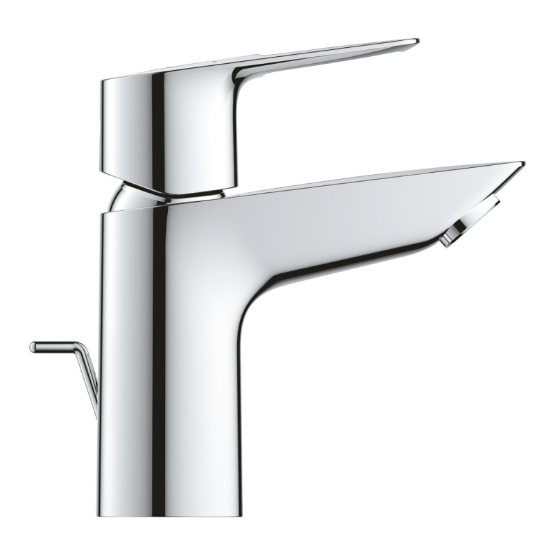 Baterie baie pentru lavoar, Grohe Bauloop New S 23335001, montaj stativ, monocomanda, finisaj cromat, ventil inclus