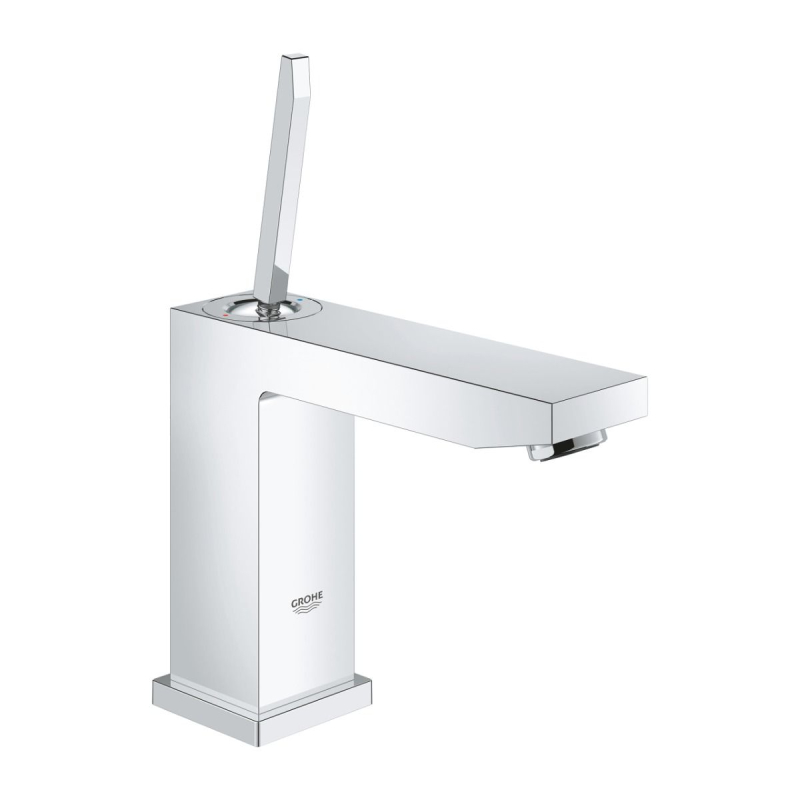 Baterie baie pentru lavoar, Grohe Eurocube Joy M 23658000, montaj stativ, monocomanda, finisaj cromat