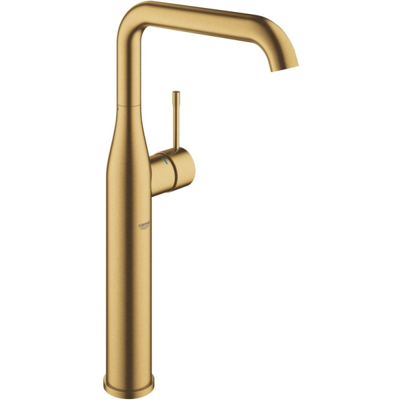 Baterie baie pentru lavoar, Grohe Essence XL 32901GN1, stativa, monocomanda, finisaj brushed cool sunrise