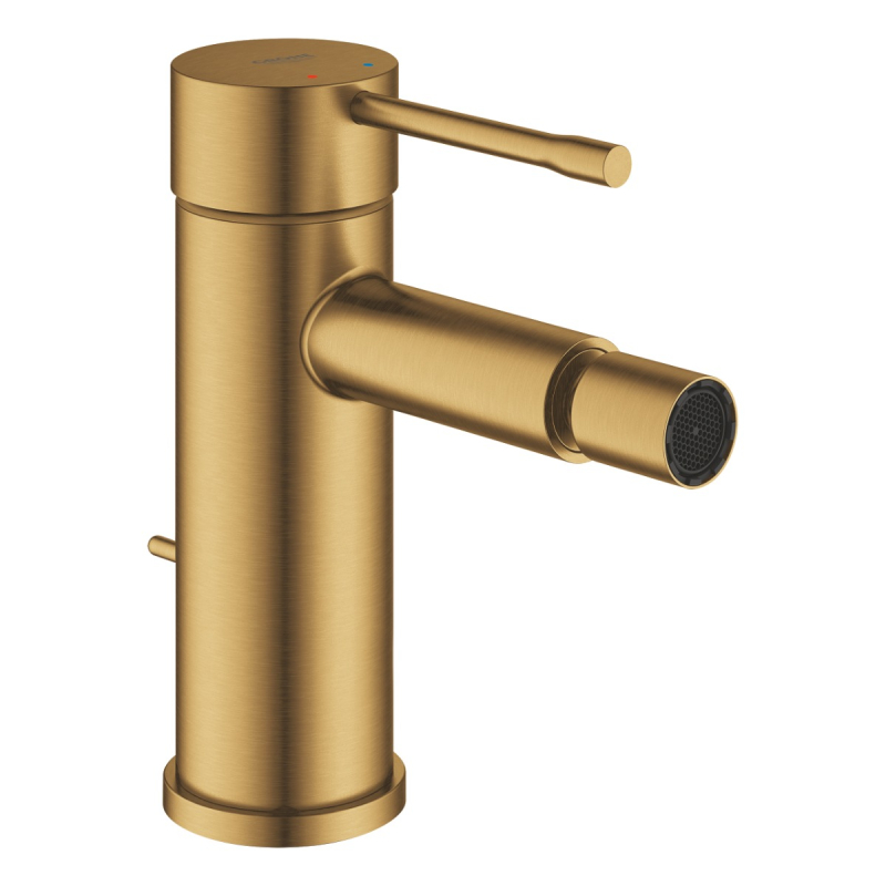 Baterie baie pentru bideu Grohe Essence 32935GN1, monocomanda, finisaj brushed cool sunrise, cu ventil