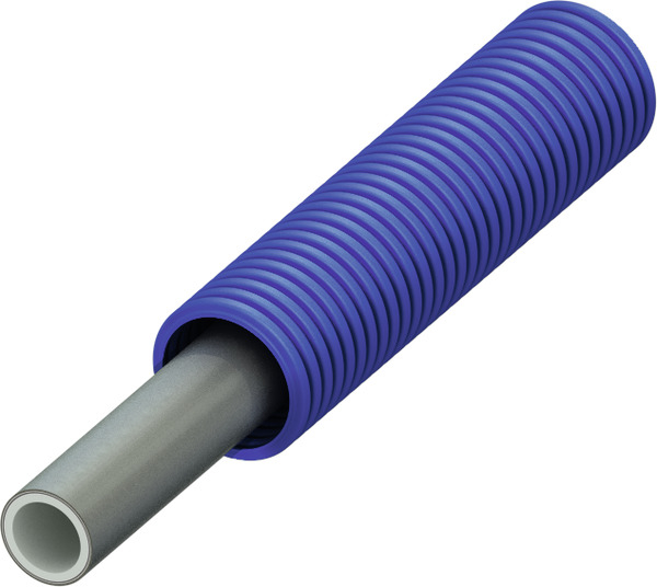 Teava izolata PE-XC 3S TECEflex, pentru incalzire, 16 x 2 mm, albastru, L 75 m