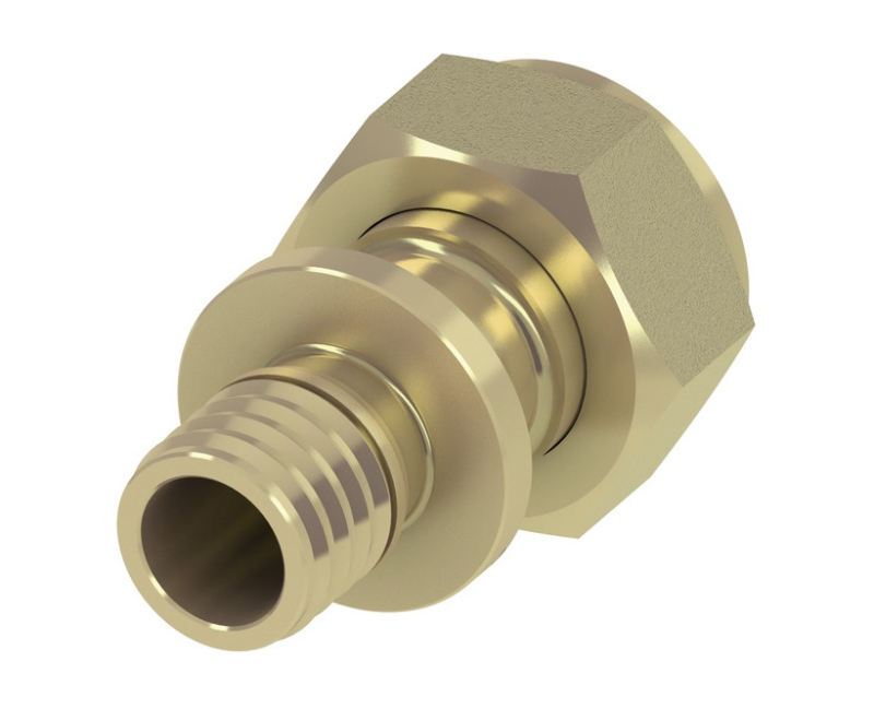 Adaptor alunecator drept cu piulita, TECEflex 767574, D 25 mm x 1"