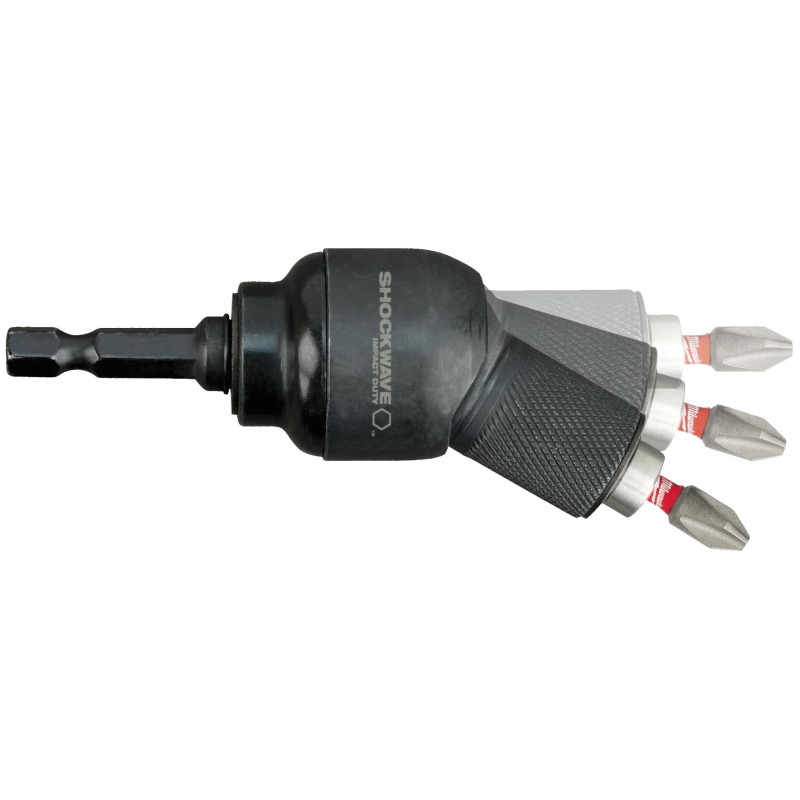 Adaptor unghiular 0 - 30 grade, Milwaukee Shockwave 4932459781, pentru insurubare cu impact