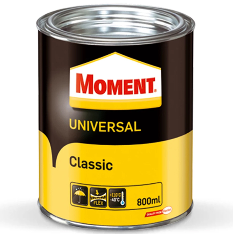 Adeziv tip prenadez, Moment Clasic Universal, crem, 800 ml