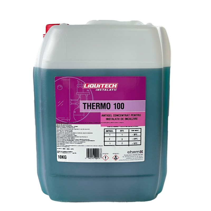 Antigel concentrat pentru instalatii incalzire, Thermo 100, 10 kg