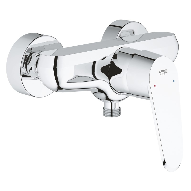 Baterie baie dus, Grohe Eurodisc Cosmopolitan 33569002, monocomanda, montaj aplicat, finisaj cromat