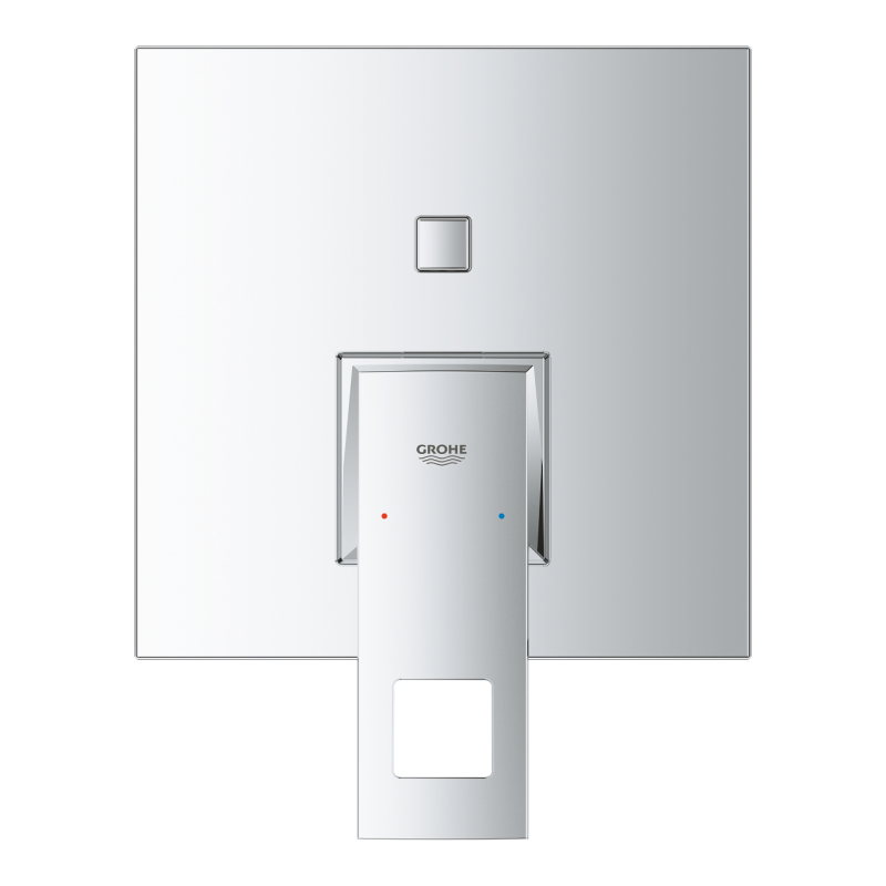 Baterie baie incastrata pentru cada / dus, Grohe Eurocube 24062000, montaj incastrat, monocomanda, finisaj cromat