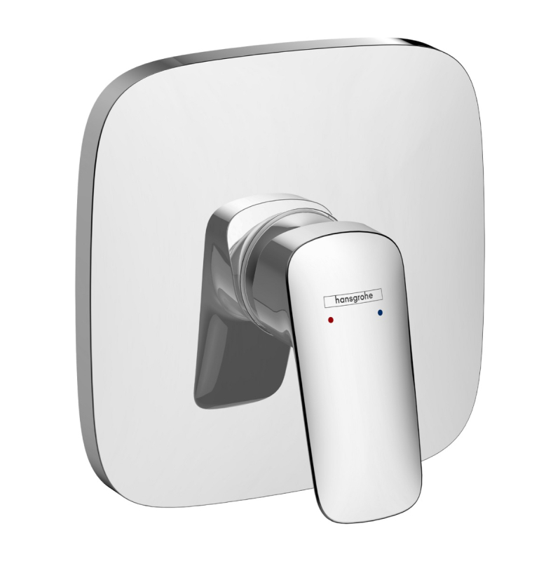 Baterie baie incastrata, pentru dus, Hansgrohe Logis  71607000, monocomanda, finisaj cromat