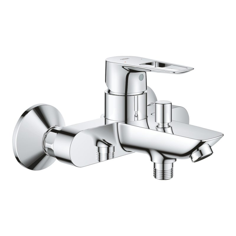 Baterie baie, pentru cada/dus, Grohe Bauloop New 23602001, monocomanda, montaj aplicat, finisaj cromat