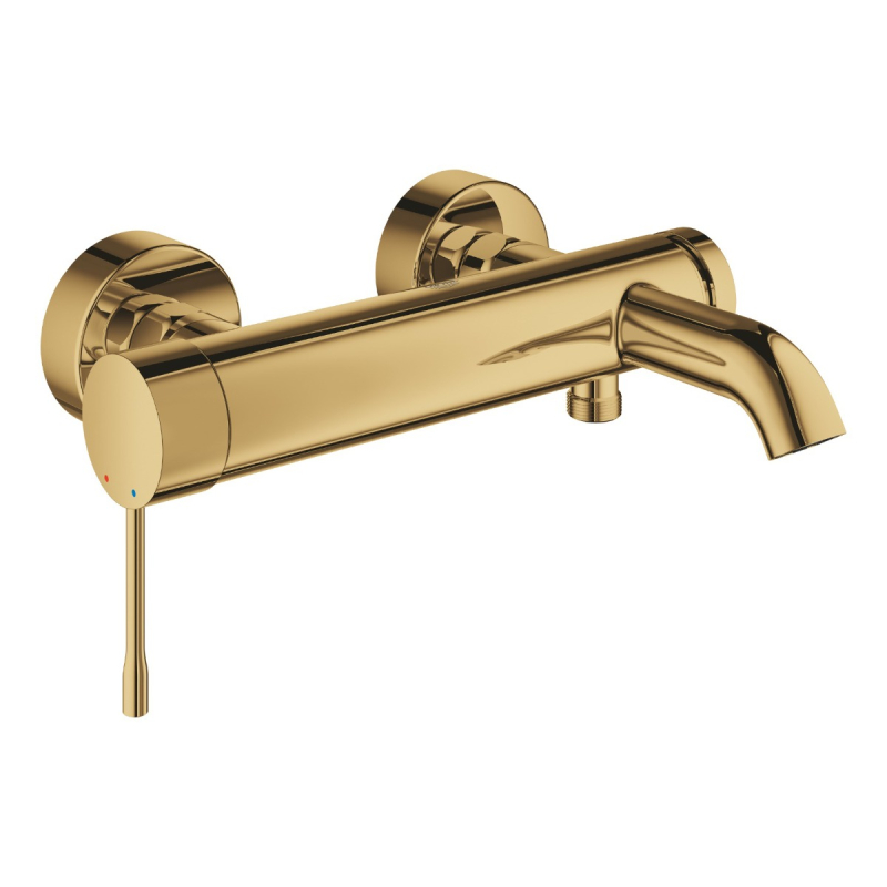 Baterie baie, pentru cada/dus, Grohe Essence 33624GL1, monocomanda, montaj aplicat, finisaj cool sunise