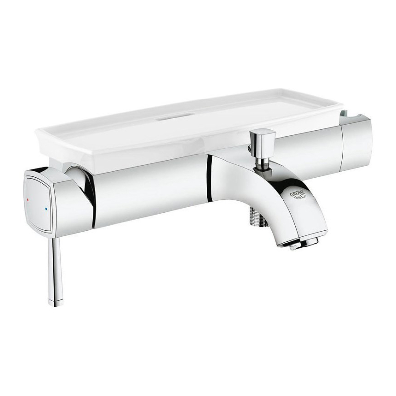 Baterie baie, pentru cada/dus, Grohe Grandera 23317000, monocomanda, finisaj cromat