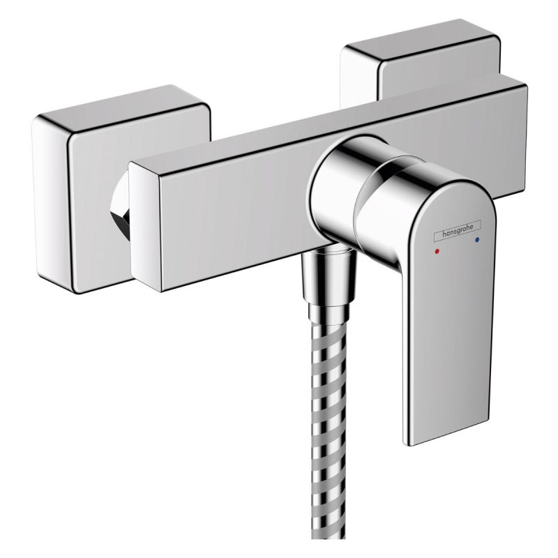 Baterie baie, pentru dus, Hansgrohe Vernis Shape 71650000, monocomanda, montaj aplicat, finisaj cromat