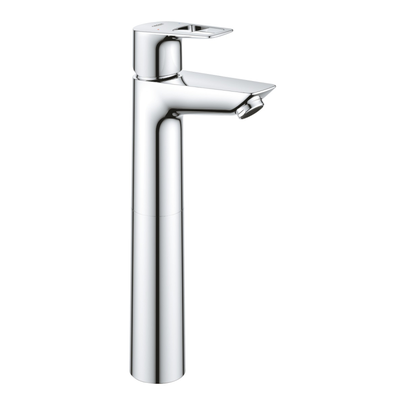 Baterie baie pentru lavoar, Grohe Bauloop XL 23764001, inalta, montaj stativ, monocomanda, finisaj cromat