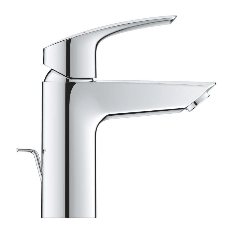 Baterie baie pentru lavoar, Grohe Eurosmart New 33265003, montaj stativ, monocomanda, finisaj cromat