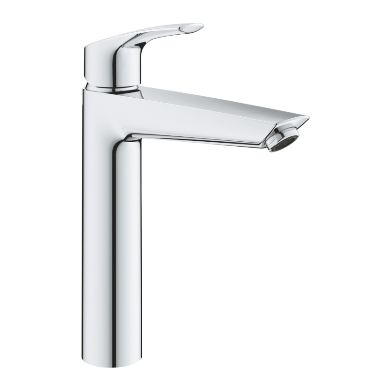 Baterie baie pentru lavoar, Grohe Eurosmart XL 23971003, inalta, montaj stativ, monocomanda, finisaj cromat