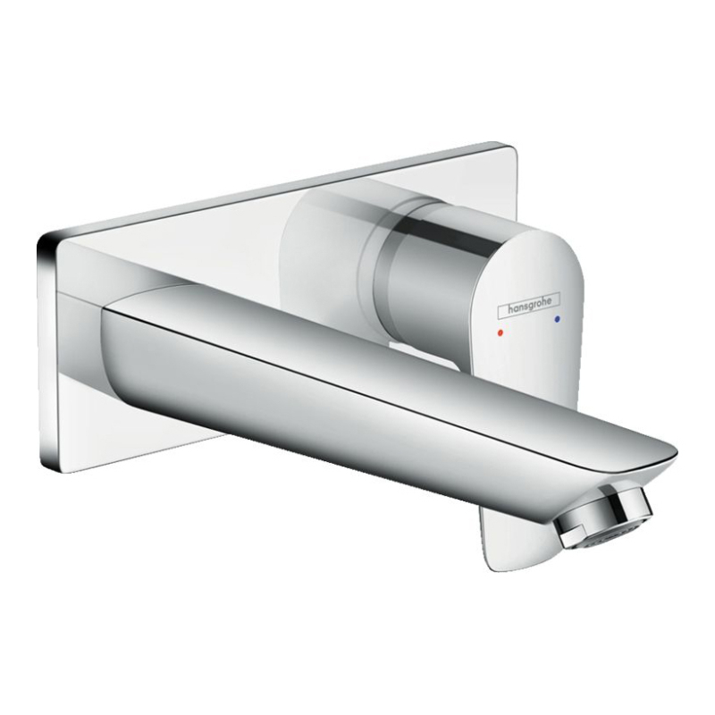 Baterie baie pentru lavoar, Hansgrohe Talis E 71732000, incastrata, monocomanda, alama, finisaj cromat