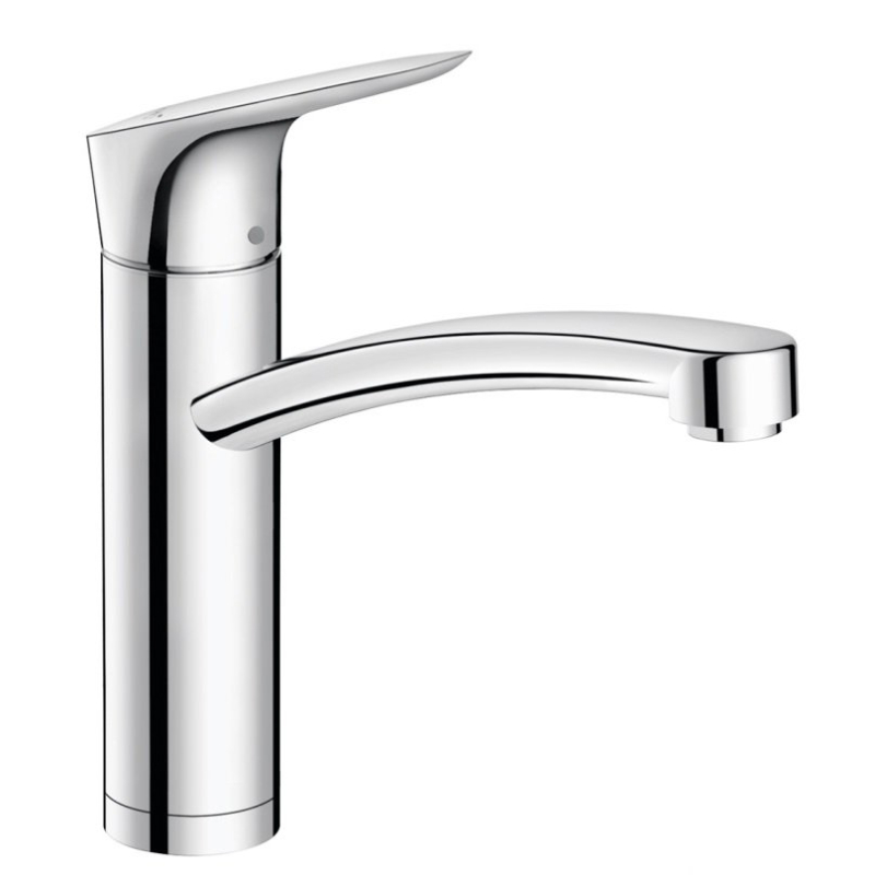 Baterie bucatarie, Hansgrohe Logis 160 71832000, stativa, monocomanda, alama, finisaj cromat