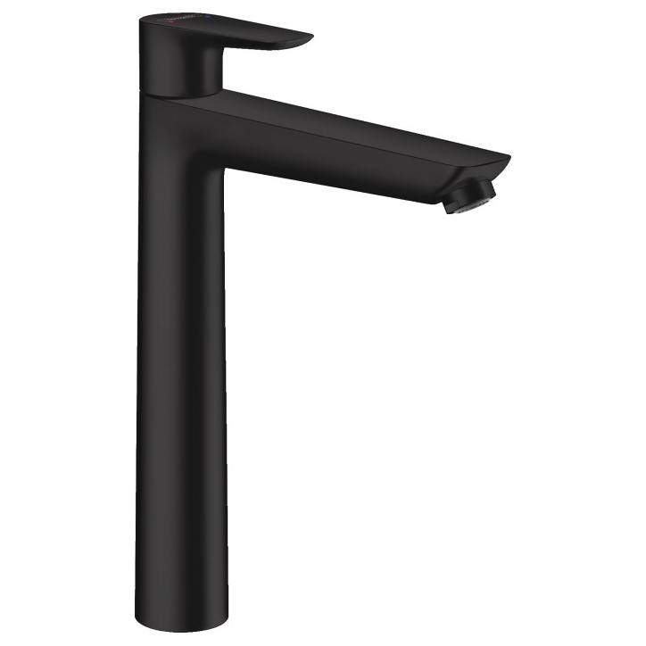 Baterie lavoar, Hansgrohe Talis E XL 71716670, stativa, monocomanda, alama, finisaj negru mat, cu ventil pop-up