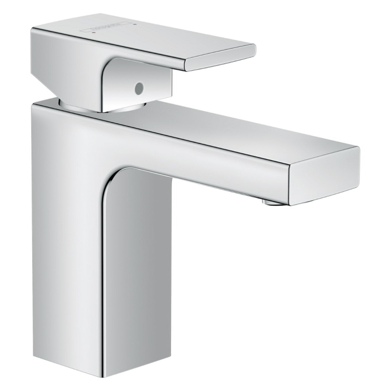 Baterie lavoar, Hansgrohe Vernis Shape 71561000, stativa, monocomanda, alama, finisaj cromat, cu ventil